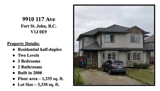 FOR SALE - 9910 117 ave