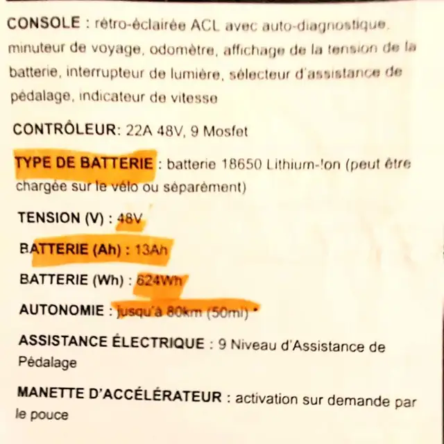 Vélo électrique IGO élite, couleur gris-noir,  usagé in eBike in Laurentides - Image 9