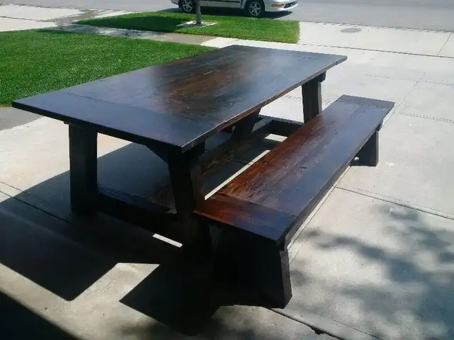 Rustic Dining Tables, Benches, Coffee Tables-Custom Built in Dining Tables & Sets in Calgary - Image 3