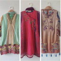 Assorted Girls' Pakistani/Indian Semi-Formal 3 pc Suits