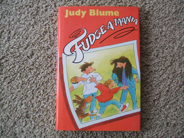 Judy Blume FUDGE-A-MANIA- 1990 1st Edition- HC with DJ in Other in London