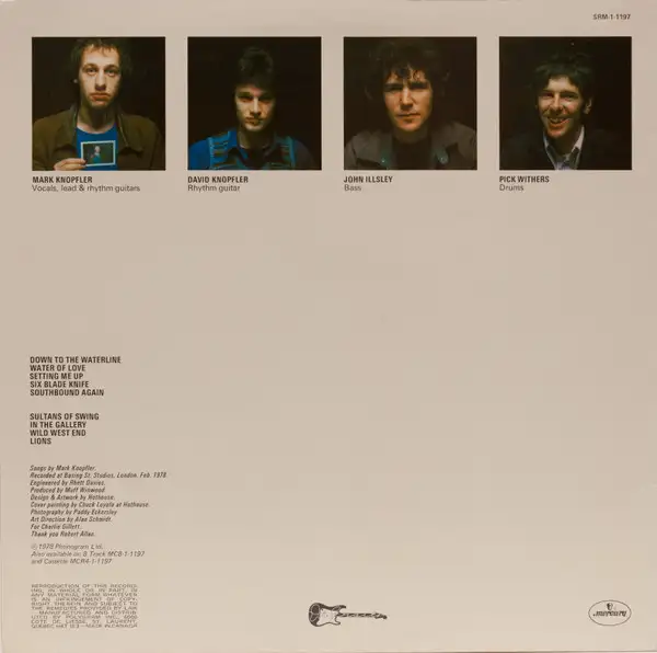 Dire Straits 1978 debut record album vinyl LP original pressing in CDs, DVDs & Blu-ray in Markham / York Region - Image 3