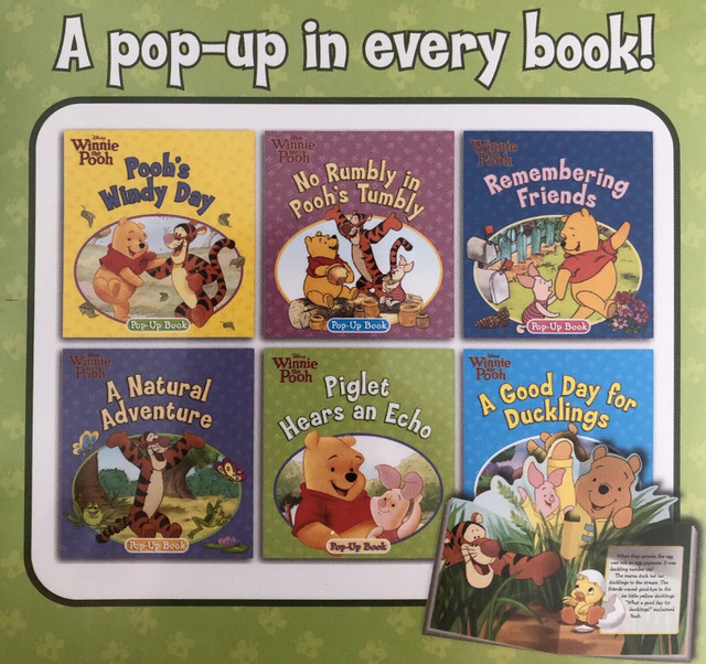 6x Winnie The Pooh Pop-Up Children’s Books in Children & Young Adult in Kingston - Image 2