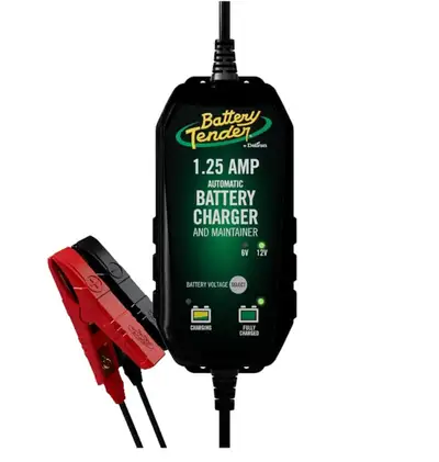 Battery Tender 022-0211-DL-WH: Selectable 6V/12V, 1.25 Amp Batte, View more