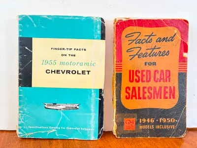 Original 1955 Chevrolet car finger tip facts booklet in good to very good condition for it's age. Lo...