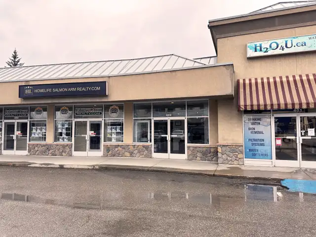 Premium Office / Retail Space for Lease in downtown Salmon Arm