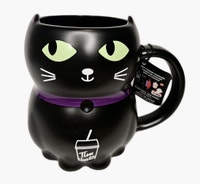 Tim Hortons Halloween Mug Black Cat 2025 Heat Changing  NEW!- Oakville / Halton Region Toronto (GTA) Preview