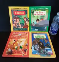 4 livres de la collection Les classiques Disney, comme neufs