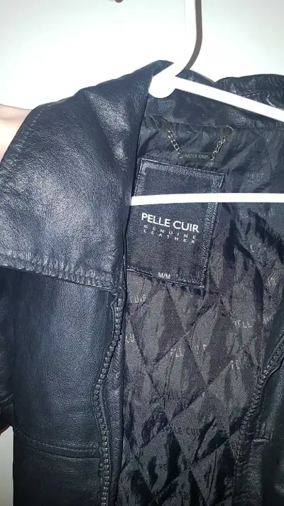 men's leather jacket size medium, View more