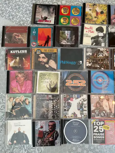 Variety of CD’s, View more