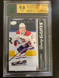 Cole Caufield Young Guns Graded 9.0 For Sale $100