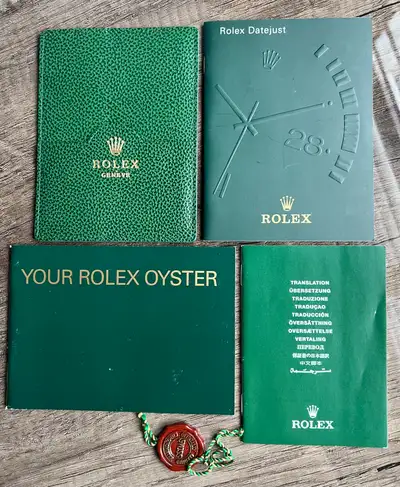 Rolex Datejust Manual/ Booklet Set - Package, View more