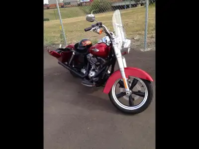 2012 Harley Davidson Switchback. 6 speed,103 twin cam motor, Stage 1 Upgrade. Pull back risers. Beau...