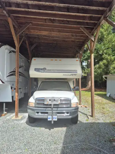You found it! A fully equipped **truck + camper package** that’s ready to go today. Just load your c...
