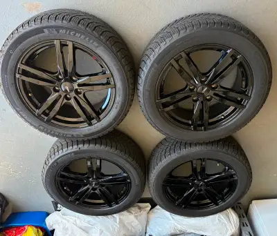 Michelin X-Ics Snow TiresTires Michelin X-Ice Snow Tires purchased in Mid November 2025. Used on a 2...