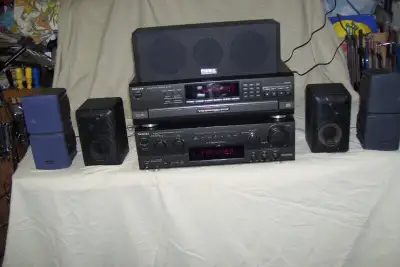 Technics Commercial Amp And Five Disk CD Changer $300.00, View more
