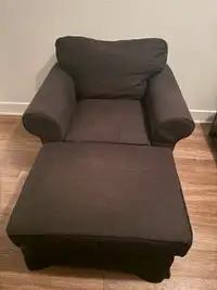 IKEA Armchair + Footstool