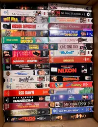 Looking for free/cheap vhs and music cassette tapes. 