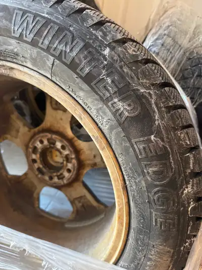 Brand new winters on rims off a 2016 ford escape
