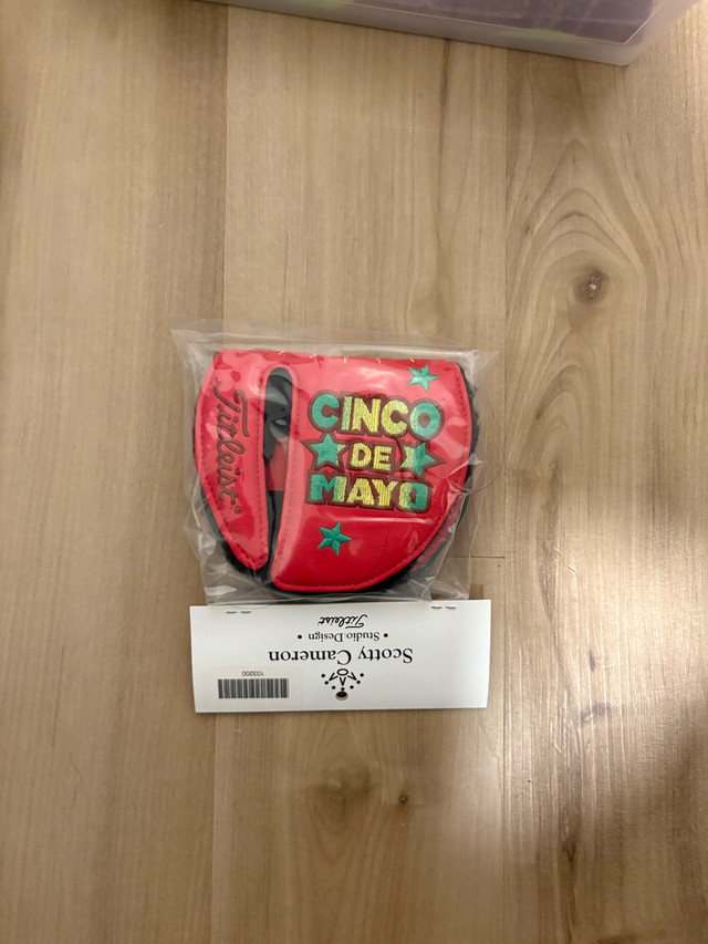 Scotty Cameron 2022 Cinco De Mayo El Jefe putter cover  in Golf in Calgary - Image 2