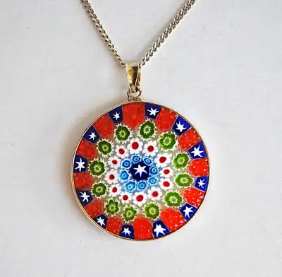 MURANO PENDANT and CHAIN, View more