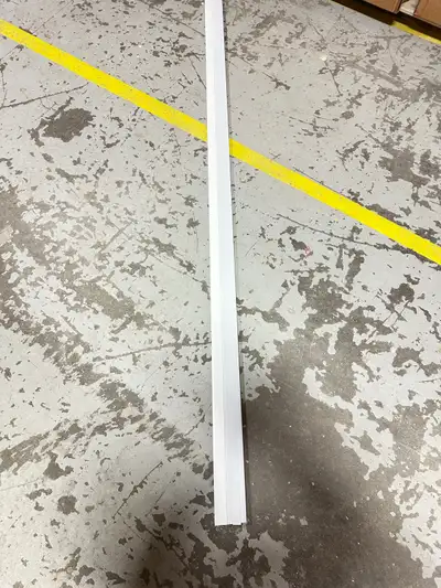 Heavy-Duty Double Fin Garage Door Seal (White) - For Top or Side Installation (White Only) 16ft: $25...