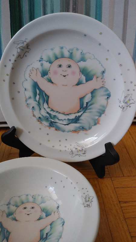 Royal Worcester Cabbage Patch Kids 3 Piece Dish Set x2 in Arts & Collectibles in City of Toronto - Image 4