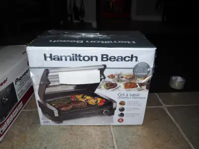 Hamilton Beach Indoor BBQ Grill, View more