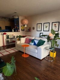 69.6" beige loveseat sofa Markham / York Region Toronto (GTA) Preview