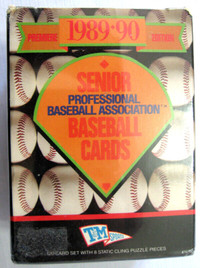 1989-90 SENIOR Professional Baseball Association SEALED CARD SET