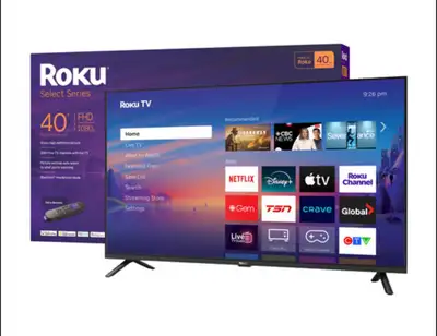 Roku TV Brand new box not open , View more