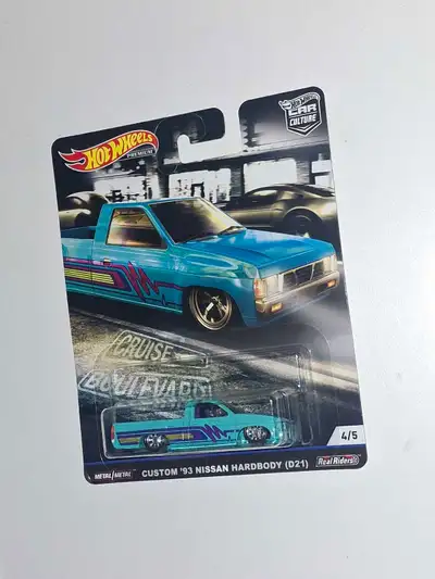 - Custom '93 Nissan Hardbody (D21) - 2020 Hot Wheels Premium Cruise Boulevard - 1/64 scale diecast t...