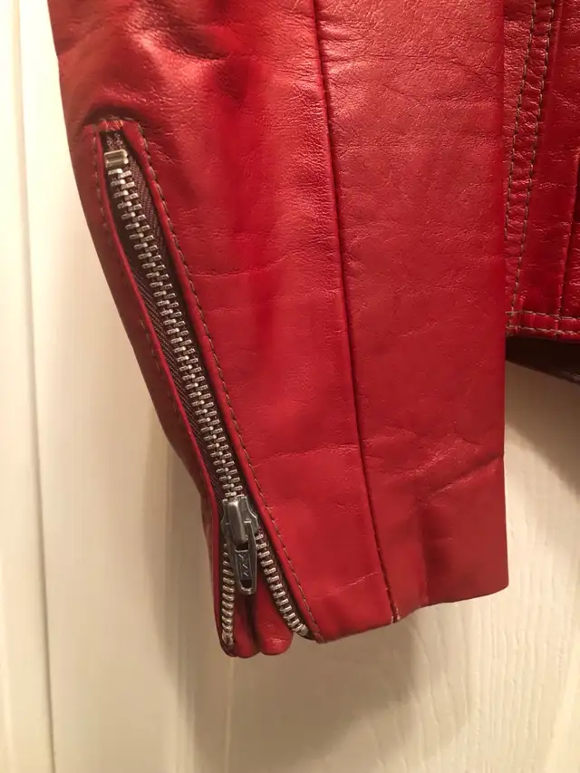 Vintage Women’s Cafe Racer Leather Motorcycle Jacket Bristol in Women's - Other in Oakville / Halton Region - Image 8