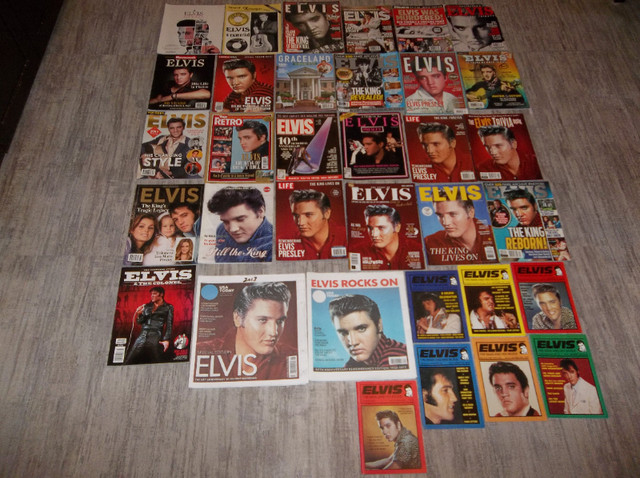 ELVIS PRESLEY MAGAZINES (ALL ELVIS FRONT TO BACK)) in Arts & Collectibles in Belleville