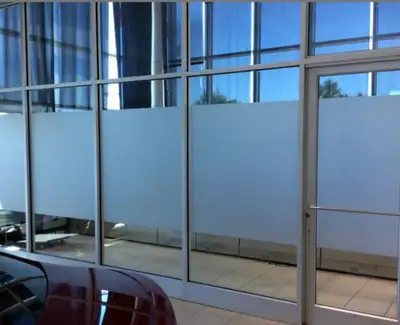 PRIVACY FROSTED MIRROR WINDOW TINTING WE INSTALLED , View more