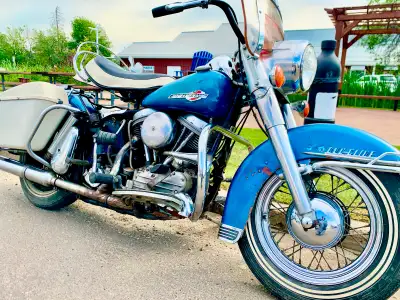 I have for sale a 1963 Harley Davidson FL 74ci (1200cc) former Calgary Police motorcycle. I am curre...