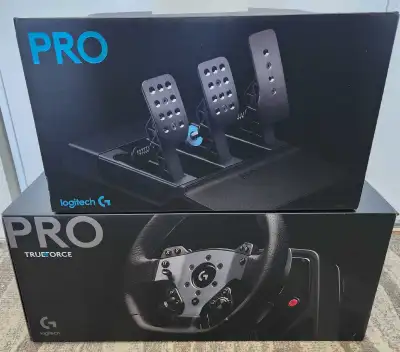Logitech G PRO Racing Wheel and Pedals (PC), View more