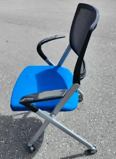 Allsteel Seek Rolling Nesting Office Chairs - 6 Available, View more