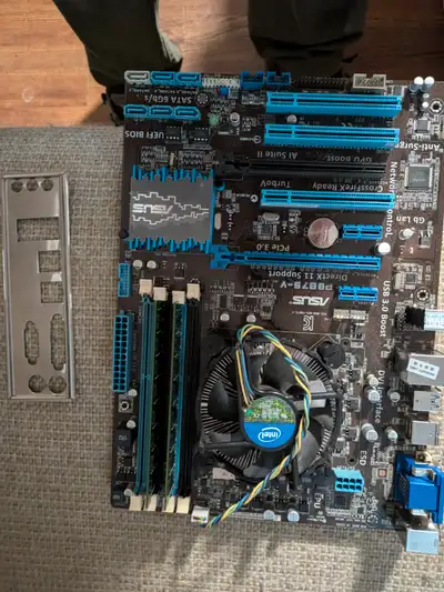 I5 Computer mother board including a pc cabinet, View more