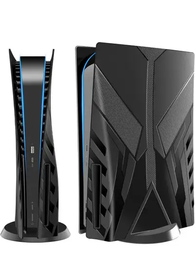 Black PS5 Faceplate for Disc Version [PlayStation Open Box], View more