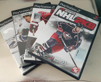 PlayStation 2 PS2 EA Sports NHL 06, NHL 07, NHL 08, NHL 2K9