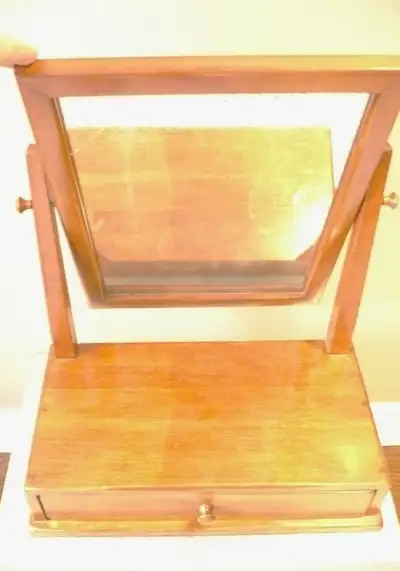 Antique vanity mirror, View more