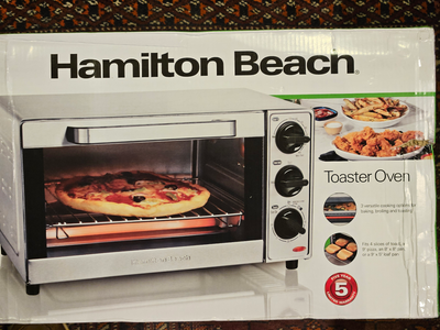 Hamilton Beach 4 Slice Toaster Oven - 31401c (Brand New in Box), View more