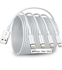 New Apple MFi Certified]4Pack iPhone Charger 6ft Long,USB to Lig