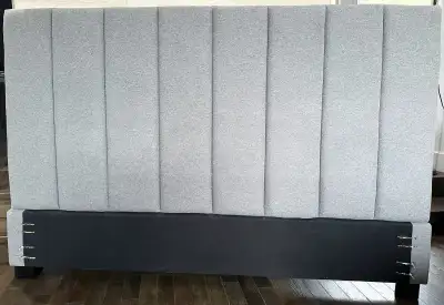 King Size Chelsea Headboard - Charcoal Grey $299, View more