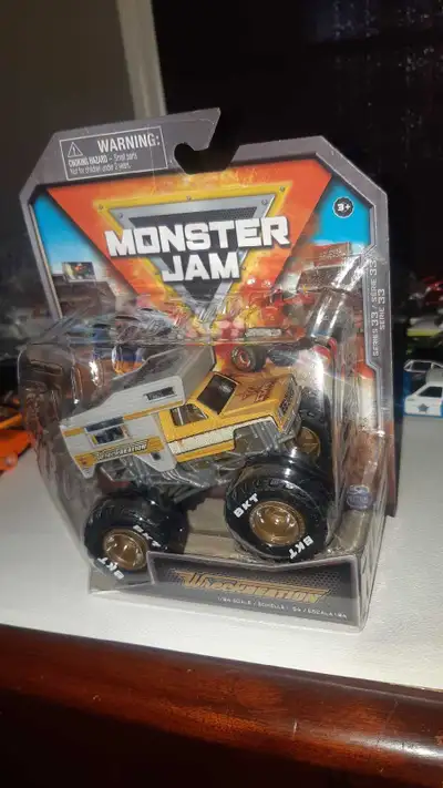 Monster Jam Wreckreation Squarebody Monster Truck with Camper, View more