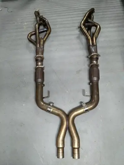2007-2009 Shelby Gt500 Corsa Xpipe & Headers with 2 high flow converters mint mint.. Price are Not n...