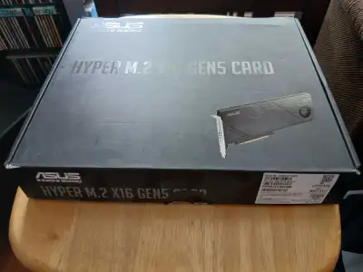 ASUS HYPER M.2 X16 GEN 5 CARD, View more