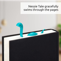 Nessie Tale Book Mark - Turquoise Pagekeeper Bookmark - Unique