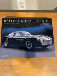 British auto legends coffee table book